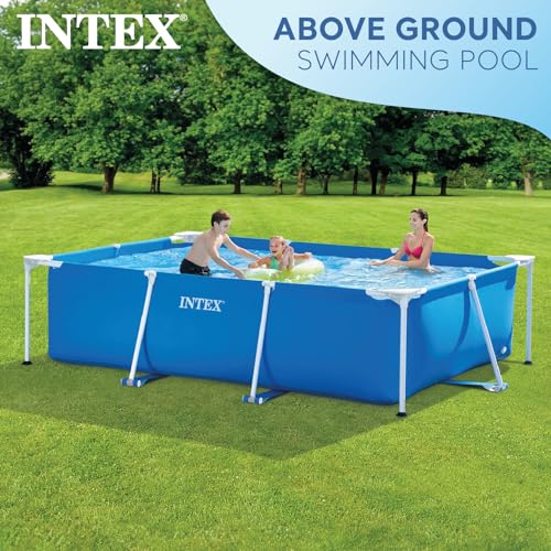 Intex Rectangular Frame Pool, Blau, 300 x 200 x 75 cm